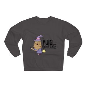 Sudadera cuello redondo premium - Antracita - Camiseta Puig de ses Bruixes