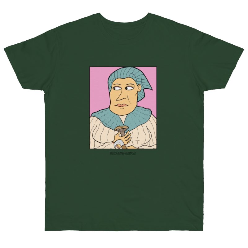 Camiseta punto liso - Verde botella - Esclata-sang