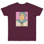 Camiseta punto liso - Burdeos - Esclata-sang Camiseta punto liso - Burdeos - Esclata-sang