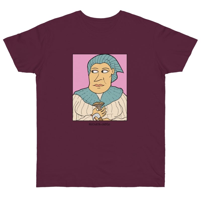 Camiseta punto liso - Burdeos - Esclata-sang