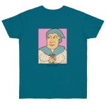 Camiseta punto liso - Azul diva - Esclata-sang Camiseta punto liso - Azul diva - Esclata-sang