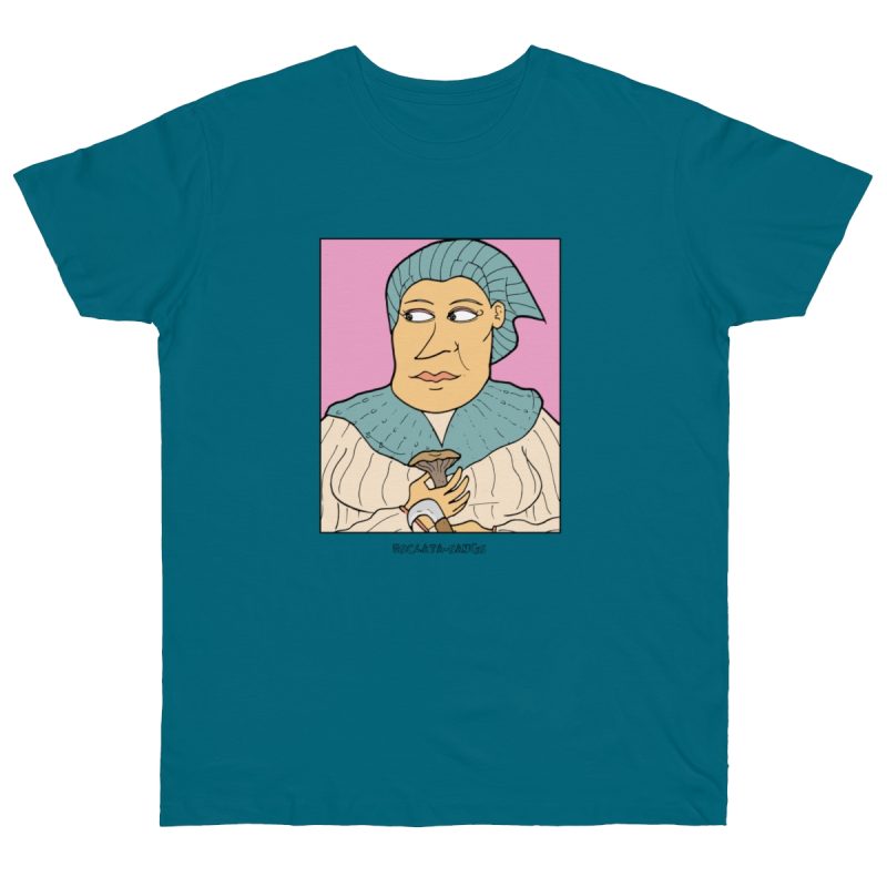 Camiseta punto liso - Azul diva - Esclata-sang