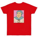 Camiseta punto liso - Rojo fuego - Esclata-sang Camiseta punto liso - Rojo fuego - Esclata-sang