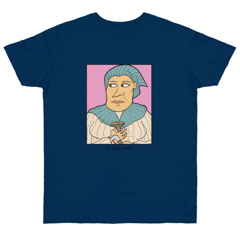 Camiseta punto liso - Azul marino claro - Esclata-sang
