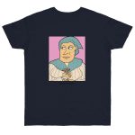 Camiseta punto liso - Azul marino - Esclata-sang Camiseta punto liso - Azul marino - Esclata-sang