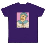 Camiseta punto liso - Morado radiante - Esclata-sang Camiseta punto liso - Morado radiante - Esclata-sang