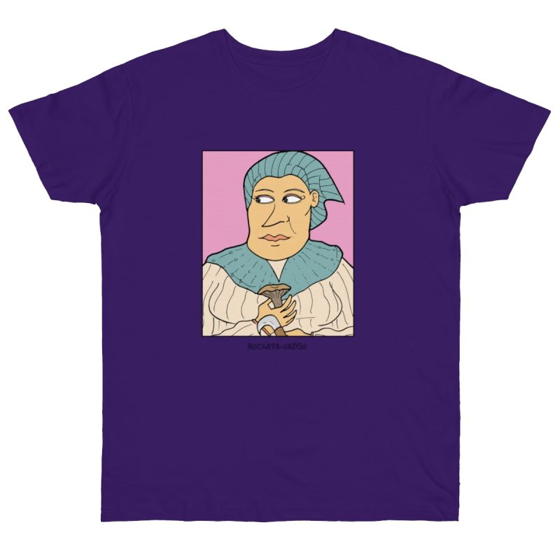 Camiseta punto liso - Morado radiante - Esclata-sang