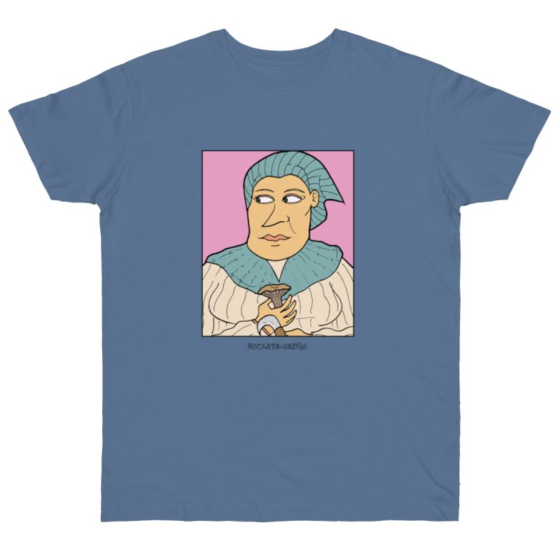 Camiseta punto liso - Azul vaquero - Esclata-sang