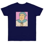 Camiseta punto liso - Azul marino intenso - Esclata-sang Camiseta punto liso - Azul marino intenso - Esclata-sang
