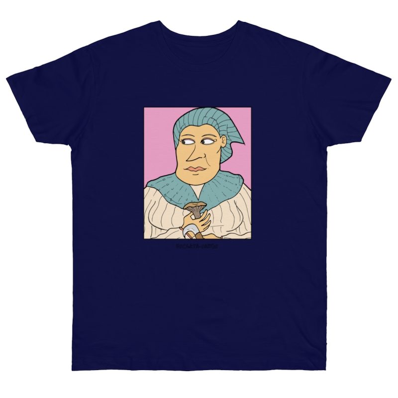 Camiseta punto liso - Azul marino intenso - Esclata-sang