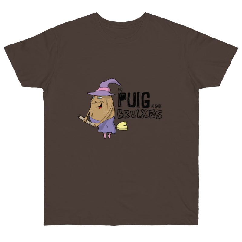Camiseta punto liso - Marron oso - Camiseta Puig de ses Bruixes