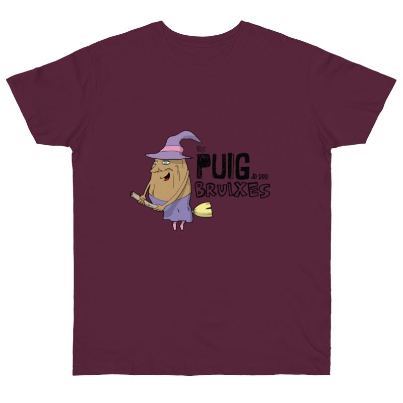 Camiseta punto liso - Burdeos - Camiseta Puig de ses Bruixes