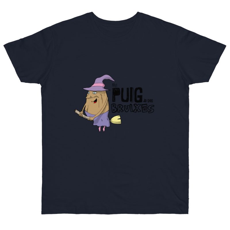 Camiseta punto liso - Azul marino - Camiseta Puig de ses Bruixes