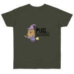 Camiseta punto liso - Caqui urbano - Camiseta Puig de ses Bruixes