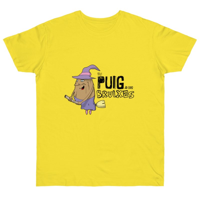 Camiseta punto liso - Amarillo solar - Camiseta Puig de ses Bruixes