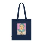 Bolsa de algodon organico - Azul marino frances - Esclata-sang Bolsa de algodon organico - Azul marino frances - Esclata-sang