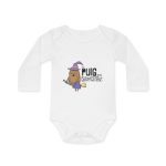 Body bebe manga larga organico - Blanco - Camiseta Puig de ses Bruixes