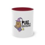 Taza bicolor - Granate - Camiseta Puig de ses Bruixes Taza bicolor - Granate - Camiseta Puig de ses Bruixes