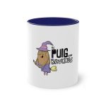 Taza bicolor - Azul oscuro - Camiseta Puig de ses Bruixes Taza bicolor - Azul oscuro - Camiseta Puig de ses Bruixes
