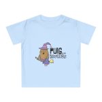 Camiseta de bebe - Azul empolvado - Camiseta Puig de ses Bruixes Camiseta de bebe - Azul empolvado - Camiseta Puig de ses Bruixes
