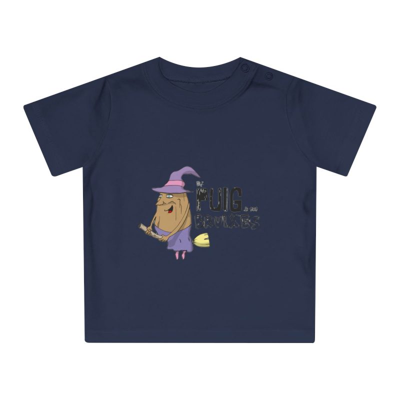 Camiseta de bebe - Azul marino nautico - Camiseta Puig de ses Bruixes