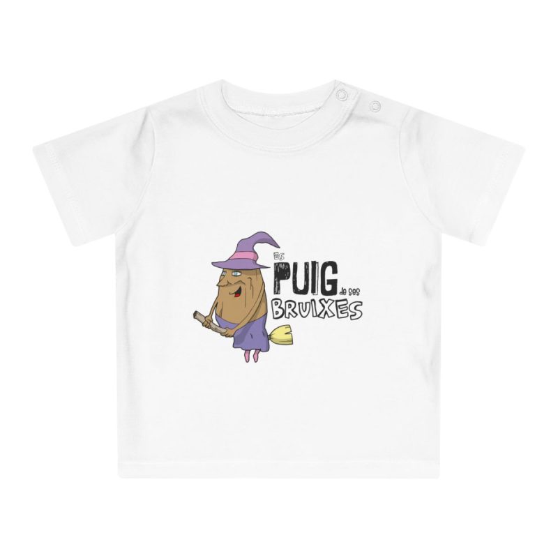 Camiseta de bebe - Blanco - Camiseta Puig de ses Bruixes