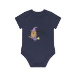 Body bebe manga corta organico - Azul marino nautico - Camiseta Puig de ses Bruixes Body bebe manga corta organico - Azul marino nautico - Camiseta Puig de ses Bruixes