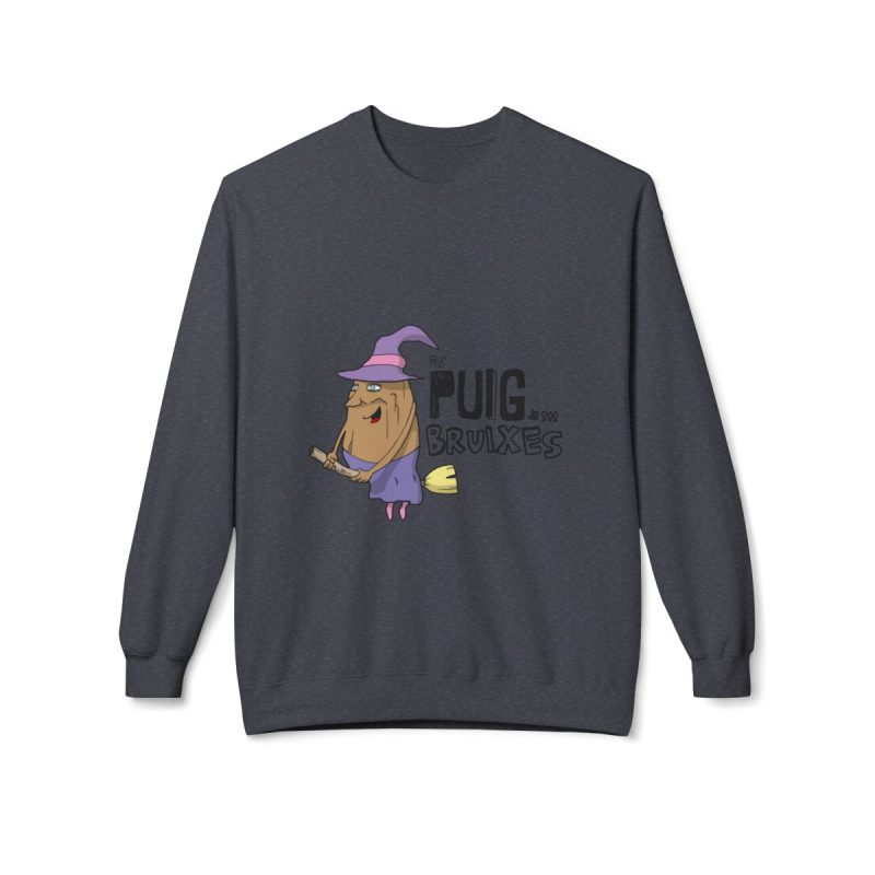 Sudadera Softstyle cuello redondo - Gris jaspeado oscuro - Camiseta Puig de ses Bruixes