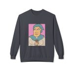 Sudadera Softstyle cuello redondo - Gris jaspeado oscuro - Esclata-sang