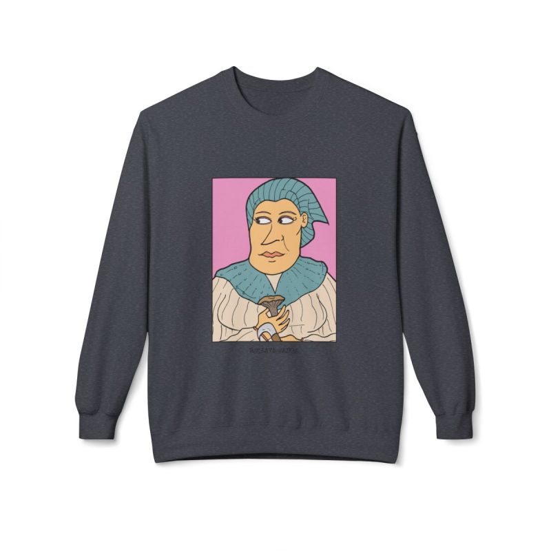 Sudadera Softstyle cuello redondo - Gris jaspeado oscuro - Esclata-sang