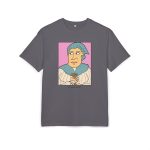 Camiseta oversize gruesa - Gris iman - Esclata-sang