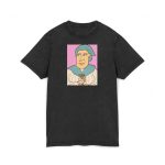Camiseta lavado acido cuello redondo - Negro - Esclata-sang