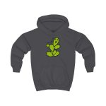 Sudadera con capucha infantil - Gris marengo - Camiseta «Ets un picat» – Figuera de moro Sudadera con capucha infantil - Gris marengo - Camiseta «Ets un picat» – Figuera de moro