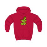 Sudadera con capucha infantil - Rojo fuego - Camiseta «Ets un picat» – Figuera de moro Sudadera con capucha infantil - Rojo fuego - Camiseta «Ets un picat» – Figuera de moro