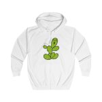 Sudadera con capucha y cremallera - Blanco artico - Camiseta «Ets un picat» – Figuera de moro Sudadera con capucha y cremallera - Blanco artico - Camiseta «Ets un picat» – Figuera de moro