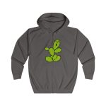 Sudadera con capucha y cremallera - Gris acero - Camiseta «Ets un picat» – Figuera de moro Sudadera con capucha y cremallera - Gris acero - Camiseta «Ets un picat» – Figuera de moro