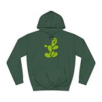 Sudadera universitaria - Verde botella - Camiseta «Ets un picat» – Figuera de moro