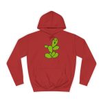 Sudadera universitaria - Rojo fuego - Camiseta «Ets un picat» – Figuera de moro