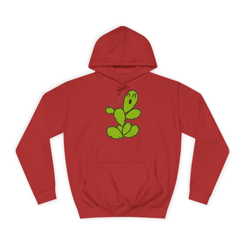 Sudadera universitaria - Rojo fuego - Camiseta «Ets un picat» – Figuera de moro