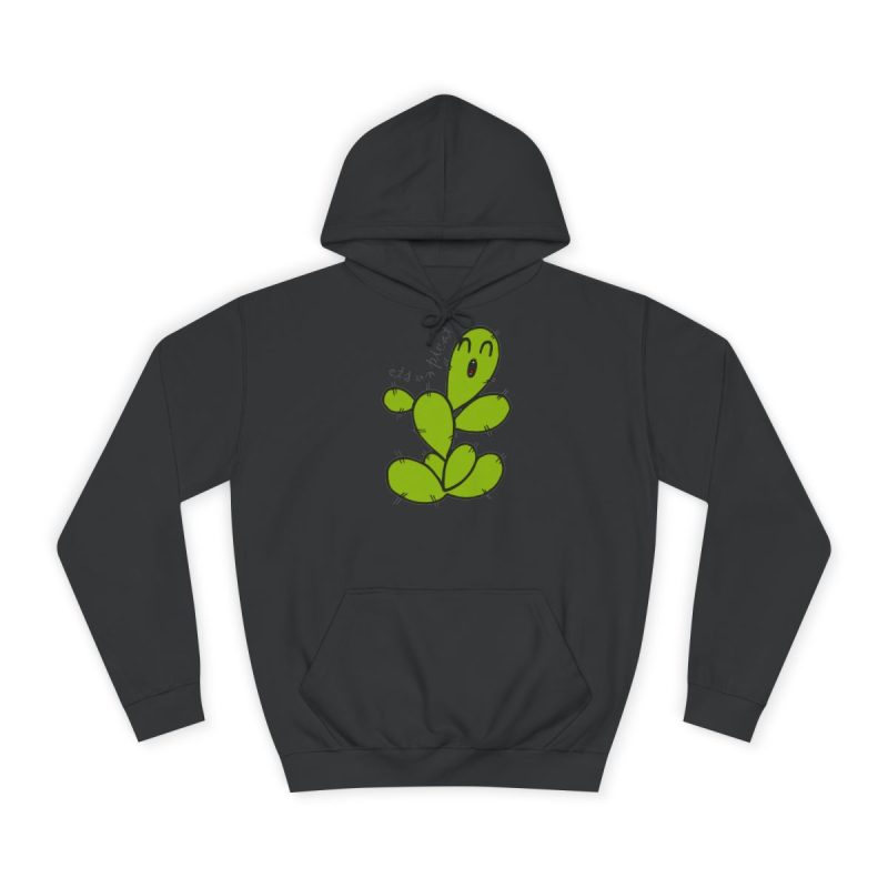 Sudadera universitaria - Negro azabache - Camiseta «Ets un picat» – Figuera de moro