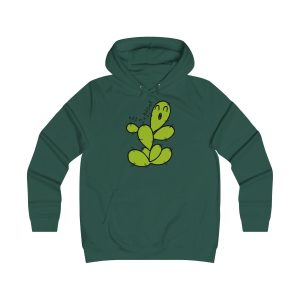 Sudadera universitaria mujer - Verde botella - Camiseta «Ets un picat» – Figuera de moro