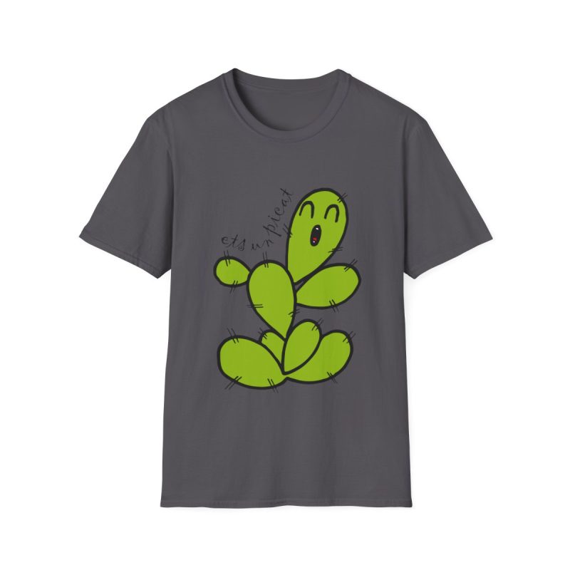 Camiseta Softstyle - Gris marengo - Camiseta «Ets un picat» – Figuera de moro Camiseta Softstyle - Gris marengo - Camiseta «Ets un picat» – Figuera de moro