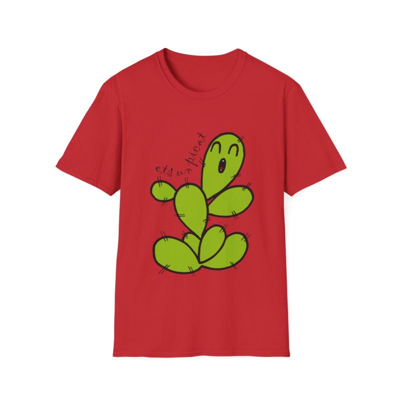 Camiseta Softstyle - Rojo - Camiseta «Ets un picat» – Figuera de moro
