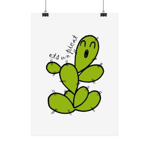 Poster - Camiseta «Ets un picat» – Figuera de moro