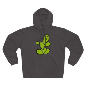 Sudadera capucha con cremallera premium - Antracita - Camiseta «Ets un picat» – Figuera de moro