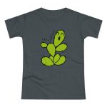 Camiseta mujer punto liso - Gris oscuro - Camiseta «Ets un picat» – Figuera de moro Camiseta mujer punto liso - Gris oscuro - Camiseta «Ets un picat» – Figuera de moro