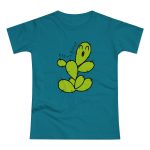 Camiseta mujer punto liso - Azul diva - Camiseta «Ets un picat» – Figuera de moro Camiseta mujer punto liso - Azul diva - Camiseta «Ets un picat» – Figuera de moro
