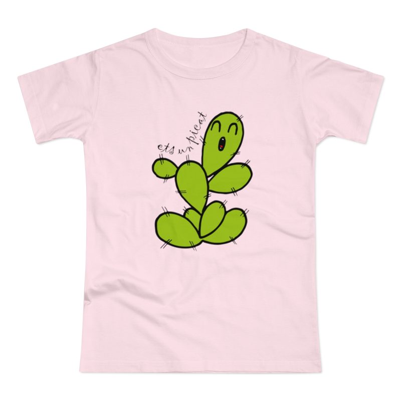 Camiseta mujer punto liso - Rosa orquidea - Camiseta «Ets un picat» – Figuera de moro