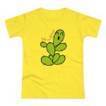 Camiseta mujer punto liso - Amarillo solar - Camiseta «Ets un picat» – Figuera de moro Camiseta mujer punto liso - Amarillo solar - Camiseta «Ets un picat» – Figuera de moro