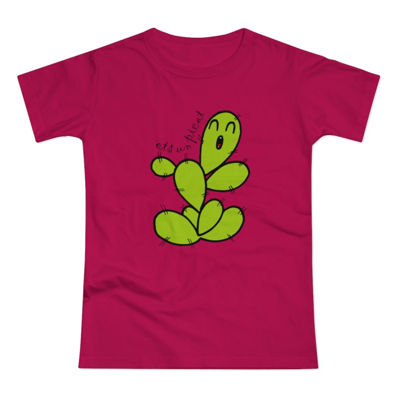 Camiseta mujer punto liso - Sorbete - Camiseta «Ets un picat» – Figuera de moro